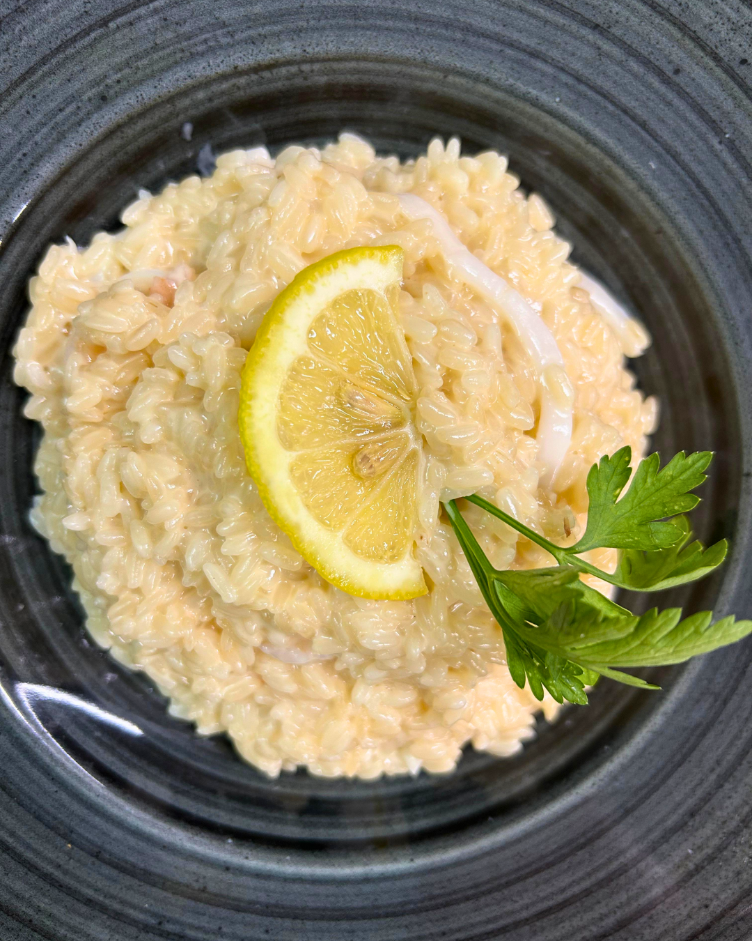 Risotto bianco mare di Alcide ricetta storica - Ristorante Alcide Poggibonsi